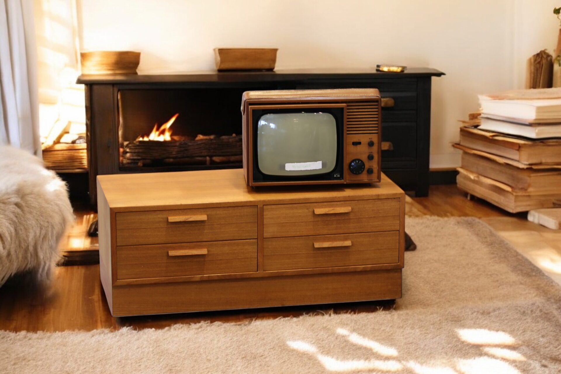 Läs mer om artikeln Kai Kristiansen mediaförvaring i teak. 86x40x33 cm