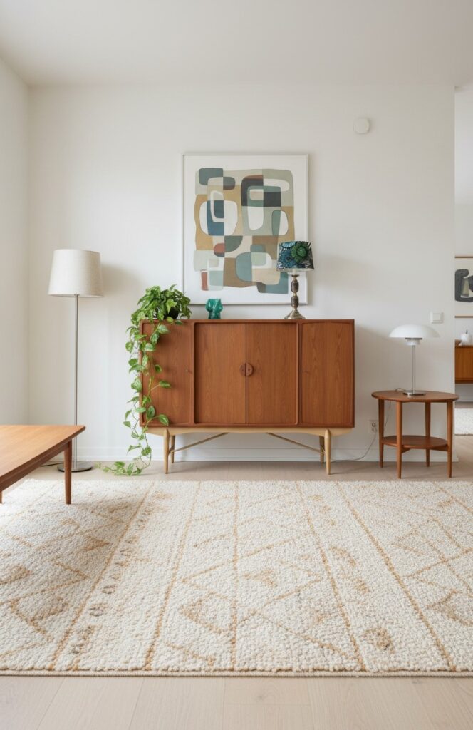 Danskt skåp i teak och ek 1960-tal. 170x42x121 cm