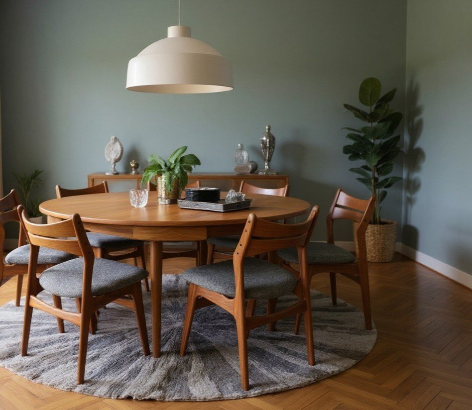 Erik Buch stol modell 310 i teak. 51 cm bred