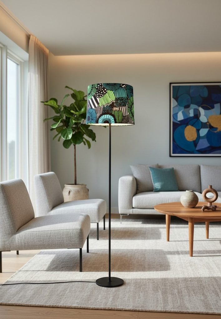 Lampskärm Siirtolapuutarha Marimekko i olika storlekar